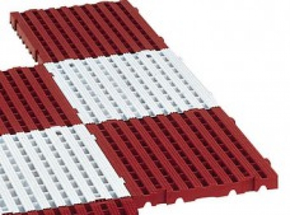 LOSETA DE PLÁSTICO INDUSTRIAL 500X500X50